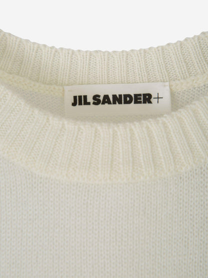 Outlet online Jil Sander Mujer Jersey Manga Corta color Marfil sku 711-002956 01 - Foto 3