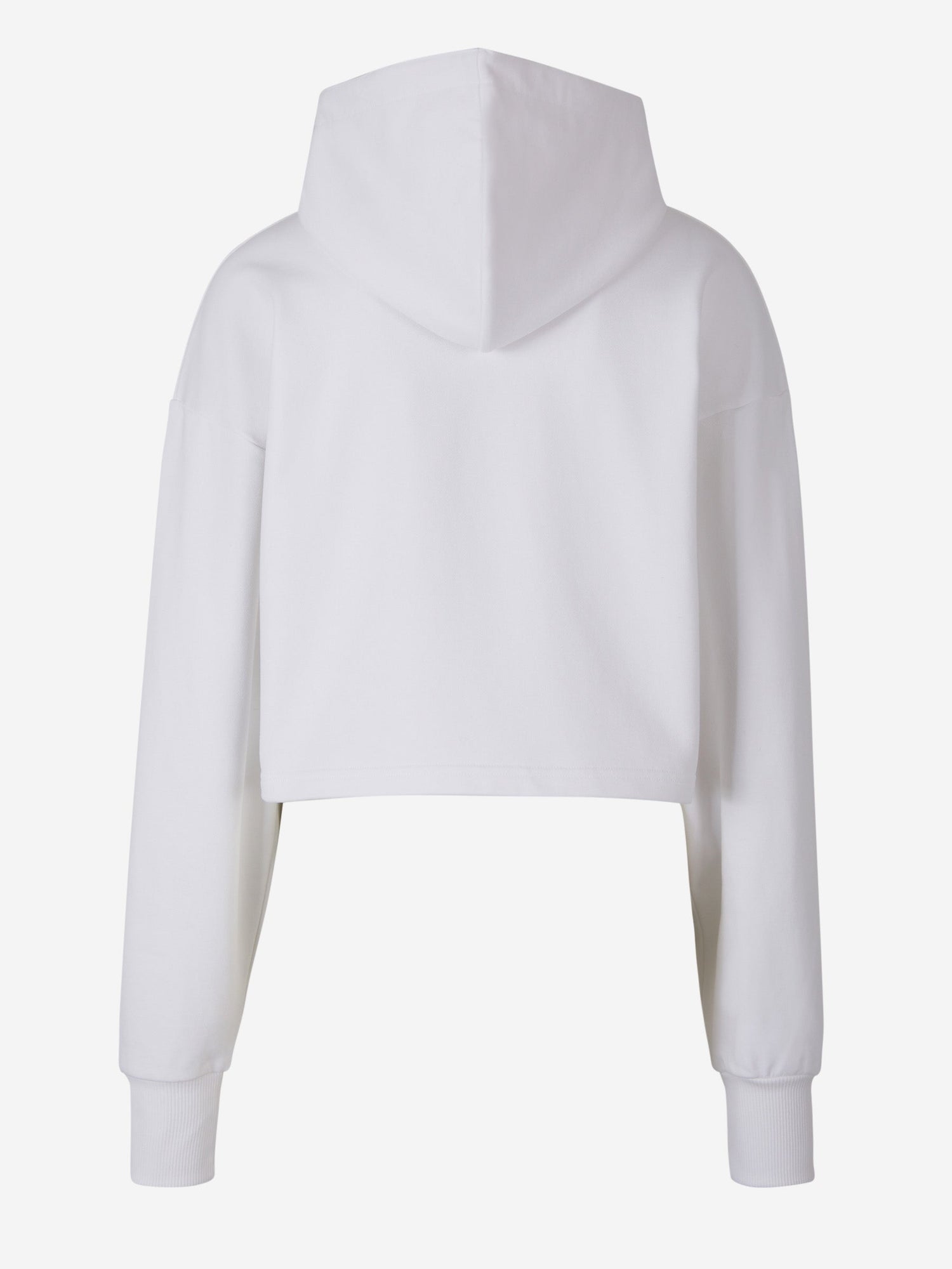 Outlet online Balmain Mujer Sudadera Cropped Logo color Blanco sku 711-002997 01 - Foto 2