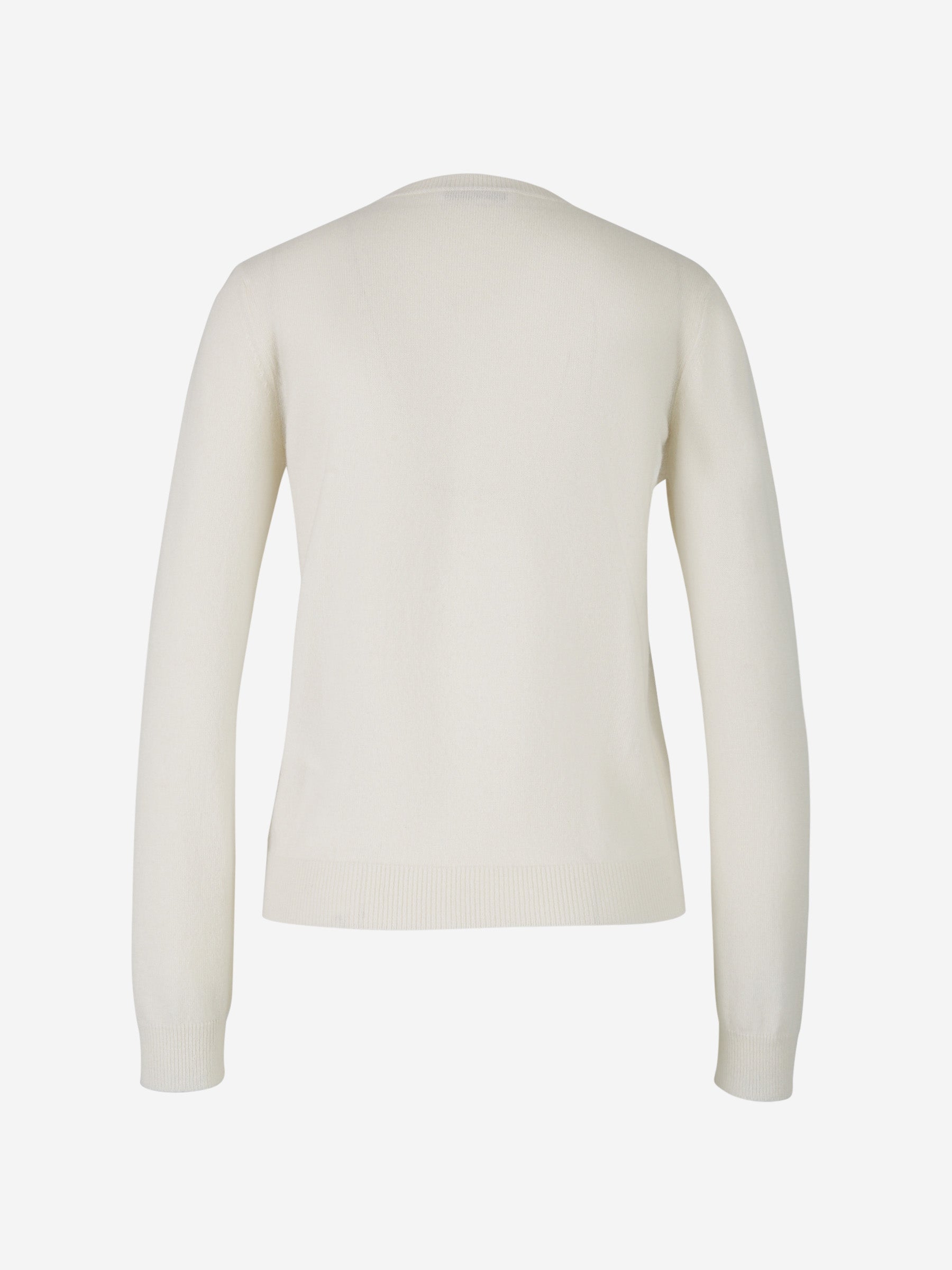 Outlet online Max Mara Mujer Jersey Lana Y Cashmere color Blanco sku 711-003007 01 - Foto 2