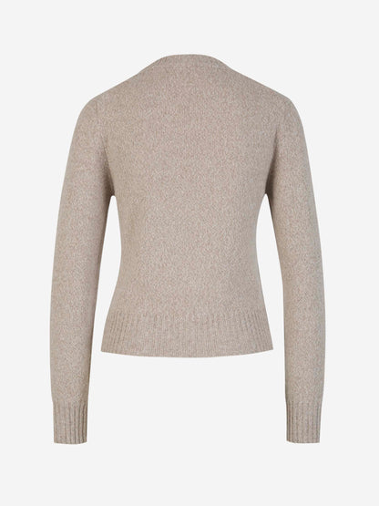 Outlet online Ami Paris Mujer Jersey Cashmere Monograma color Topo sku 711-003032 01 - Foto 3