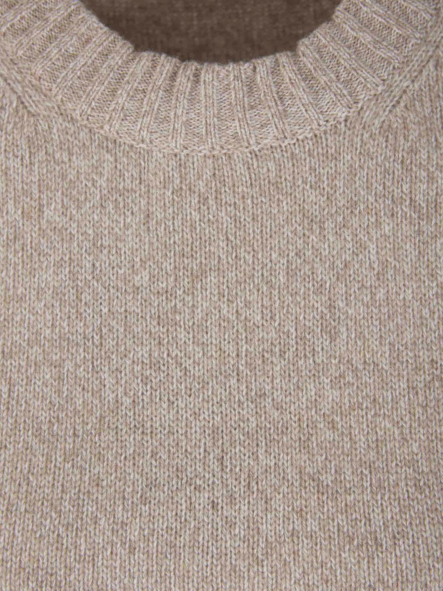 Outlet online Ami Paris Mujer Jersey Cashmere Monograma color Topo sku 711-003032 01 - Foto 4