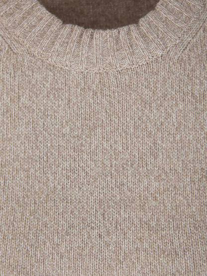 Outlet online Ami Paris Mujer Jersey Cashmere Monograma color Topo sku 711-003032 01 - Foto 4