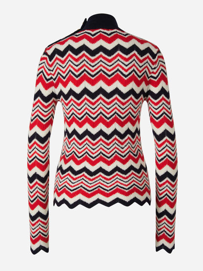 Outlet online Balmain Mujer Jersey Punto Lana color Rojo sku 711-003049 01 - Foto 3