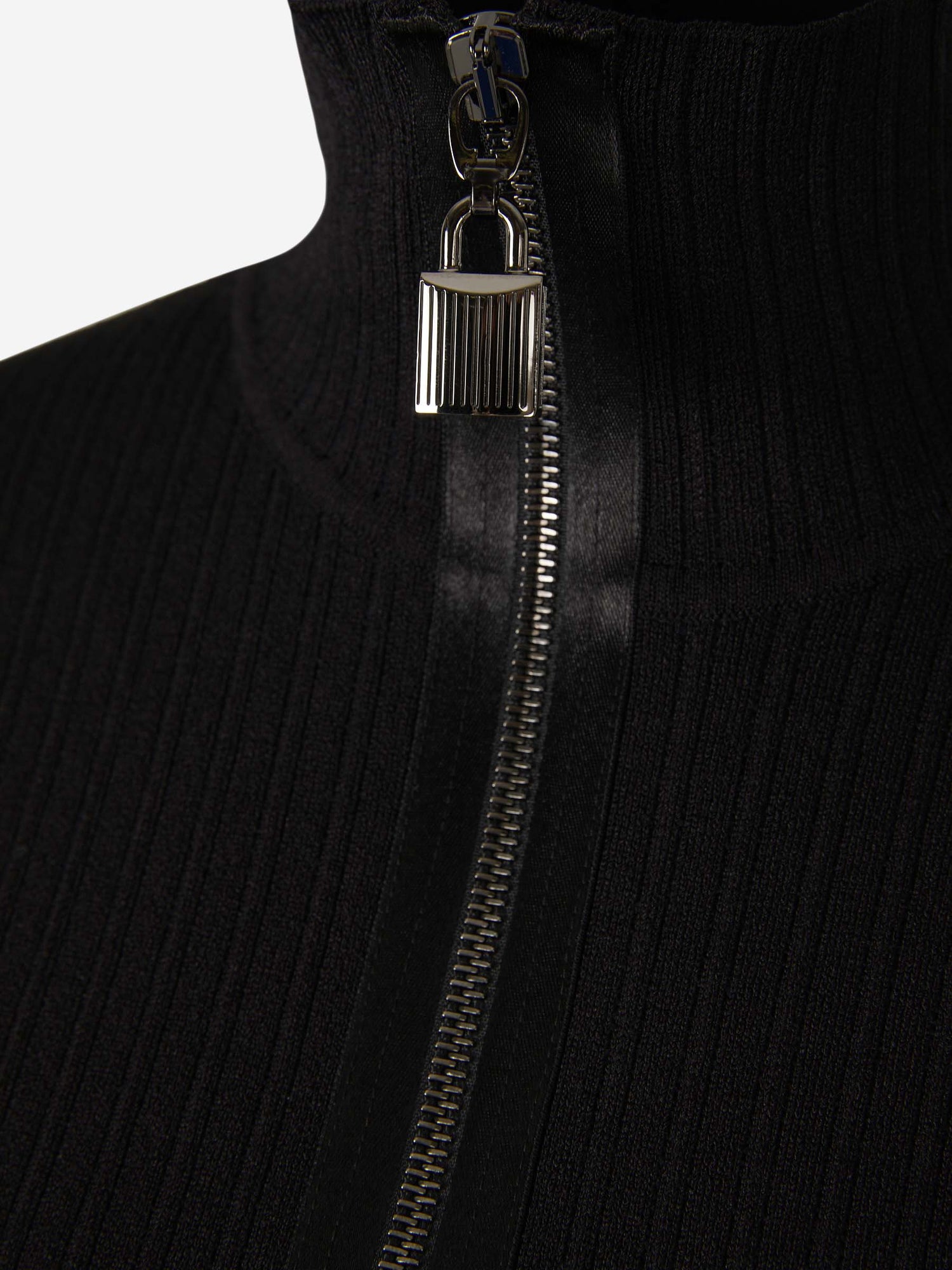 Outlet online Tom Ford Mujer Jersey Punto Cremallera color Negro sku 711-003077 01 - Foto 3