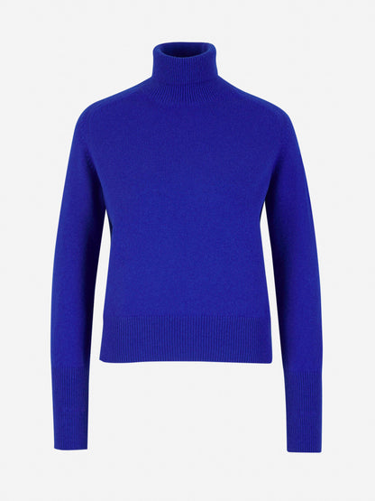 Outlet online Victoria Beckham Mujer Jersey Cuello Alto color Azul Real sku 711-003099 02 - Foto 5