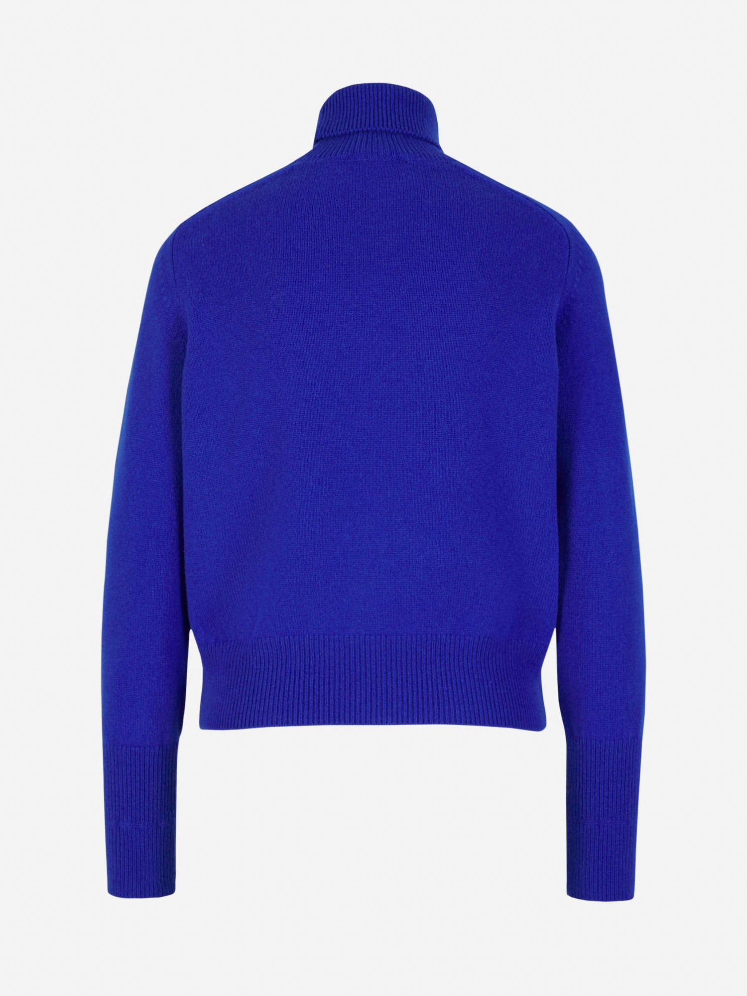 Outlet online Victoria Beckham Mujer Jersey Cuello Alto color Azul Real sku 711-003099 02 - Foto 6