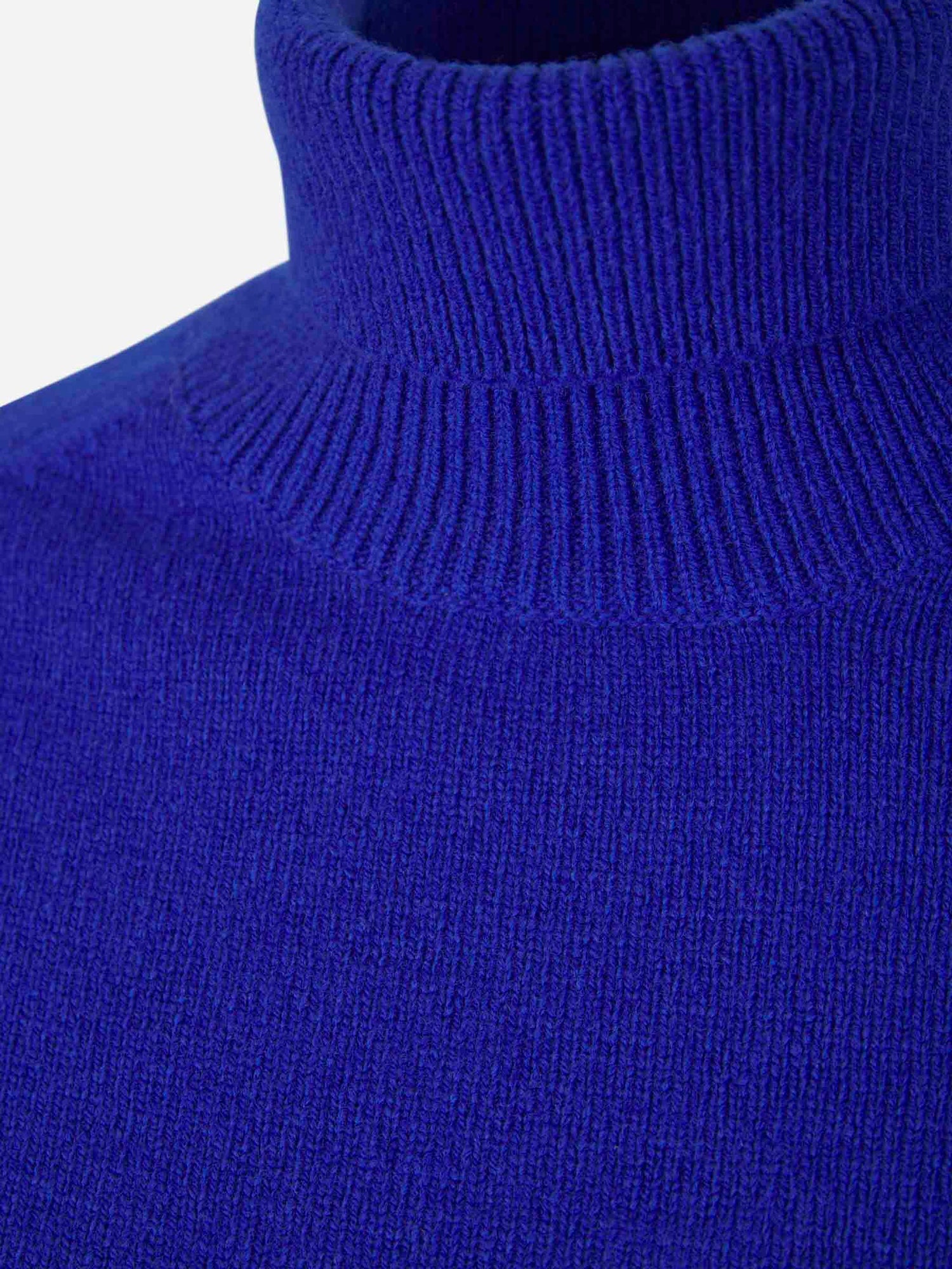 Outlet online Victoria Beckham Mujer Jersey Cuello Alto color Azul Real sku 711-003099 02 - Foto 7