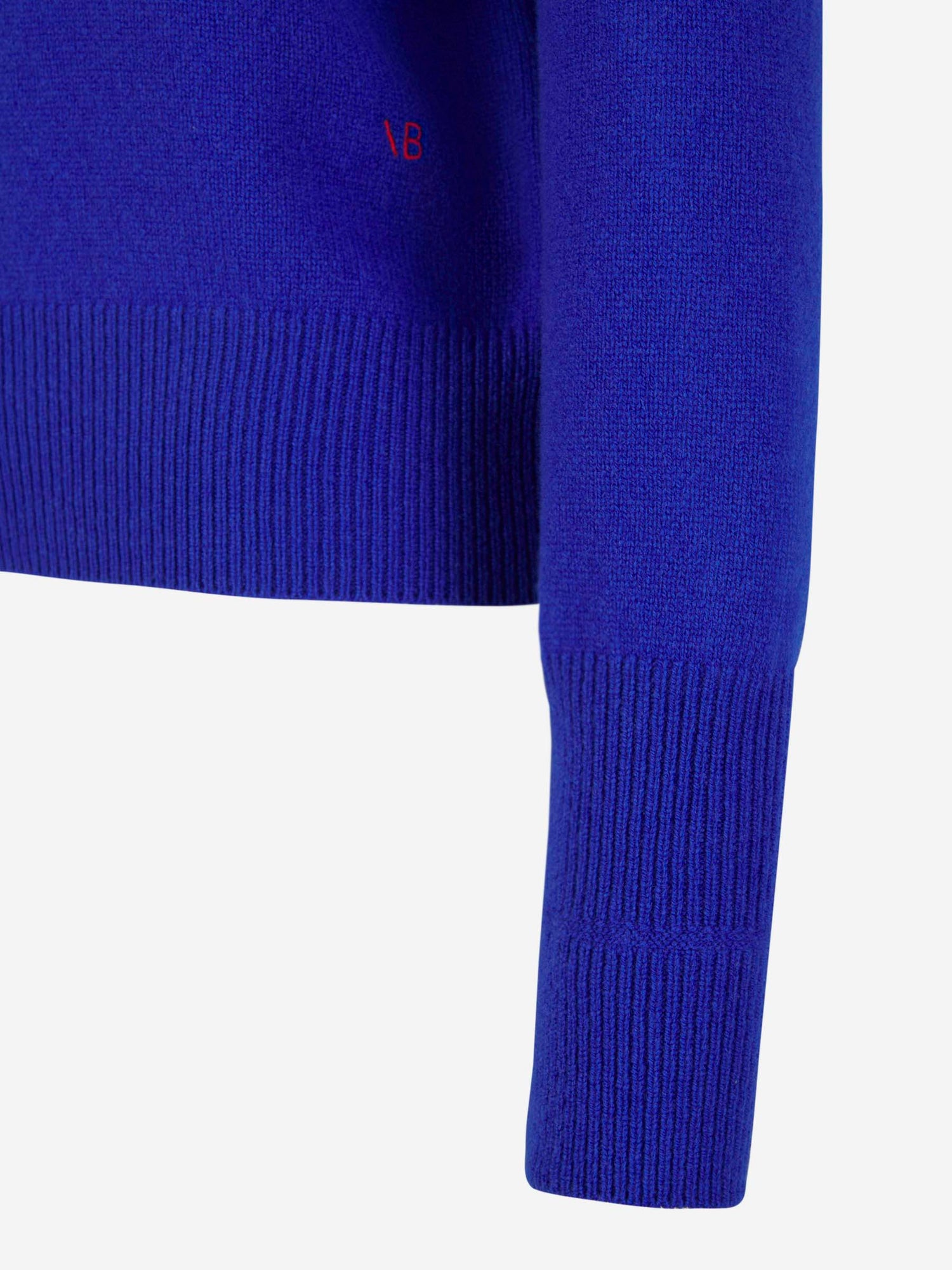 Outlet online Victoria Beckham Mujer Jersey Cuello Alto color Azul Real sku 711-003099 02 - Foto 8