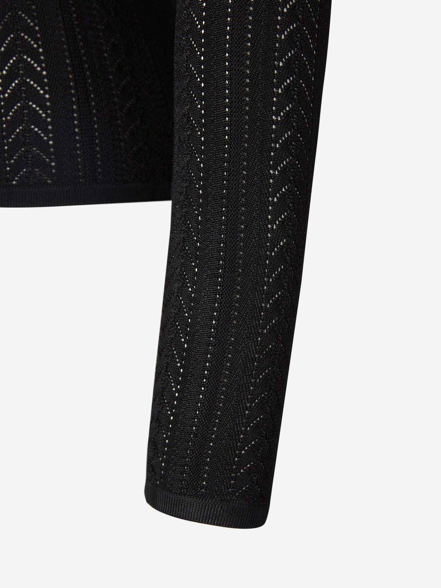Outlet online Zimmermann Mujer Jersey Punto Volantes color Negro sku 711-003100 01 - Foto 4