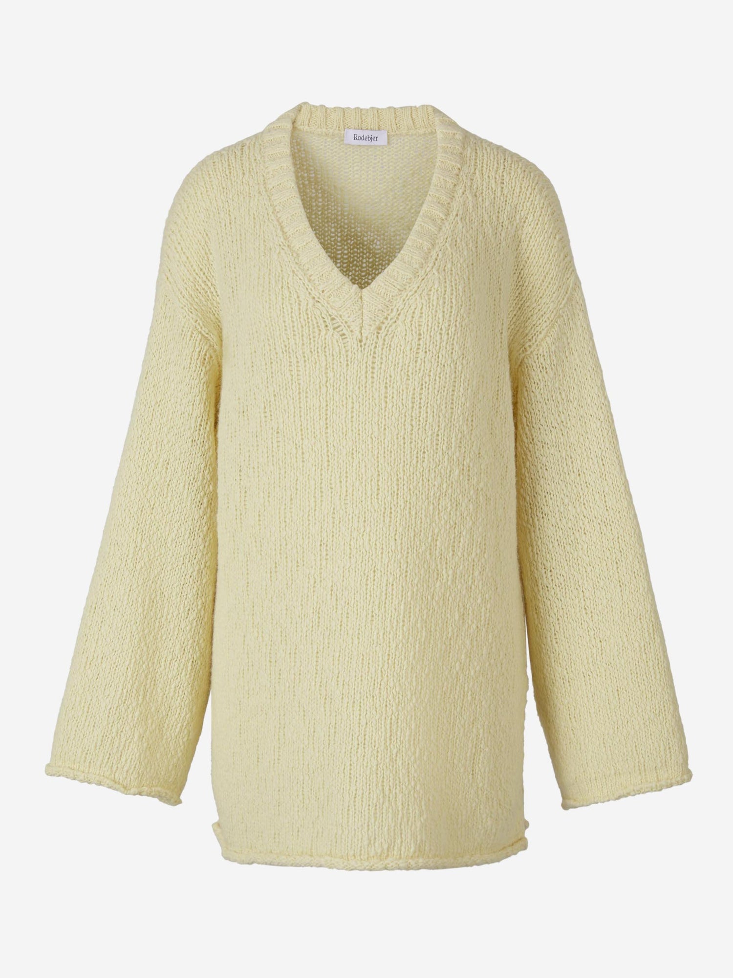 Outlet online Rodebjer Mujer Jersey Lana Y Algodón color Amarillo Claro sku 711-003108 01 - Foto 1