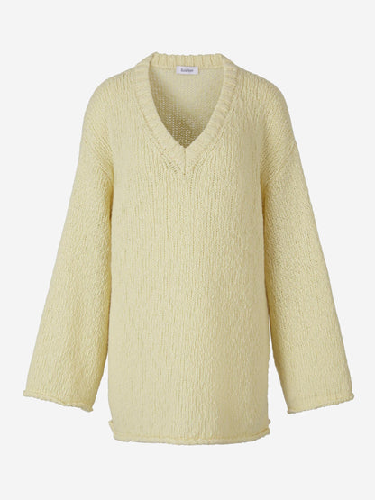 Outlet online Rodebjer Mujer Jersey Lana Y Algodón color Amarillo Claro sku 711-003108 01 - Foto 1