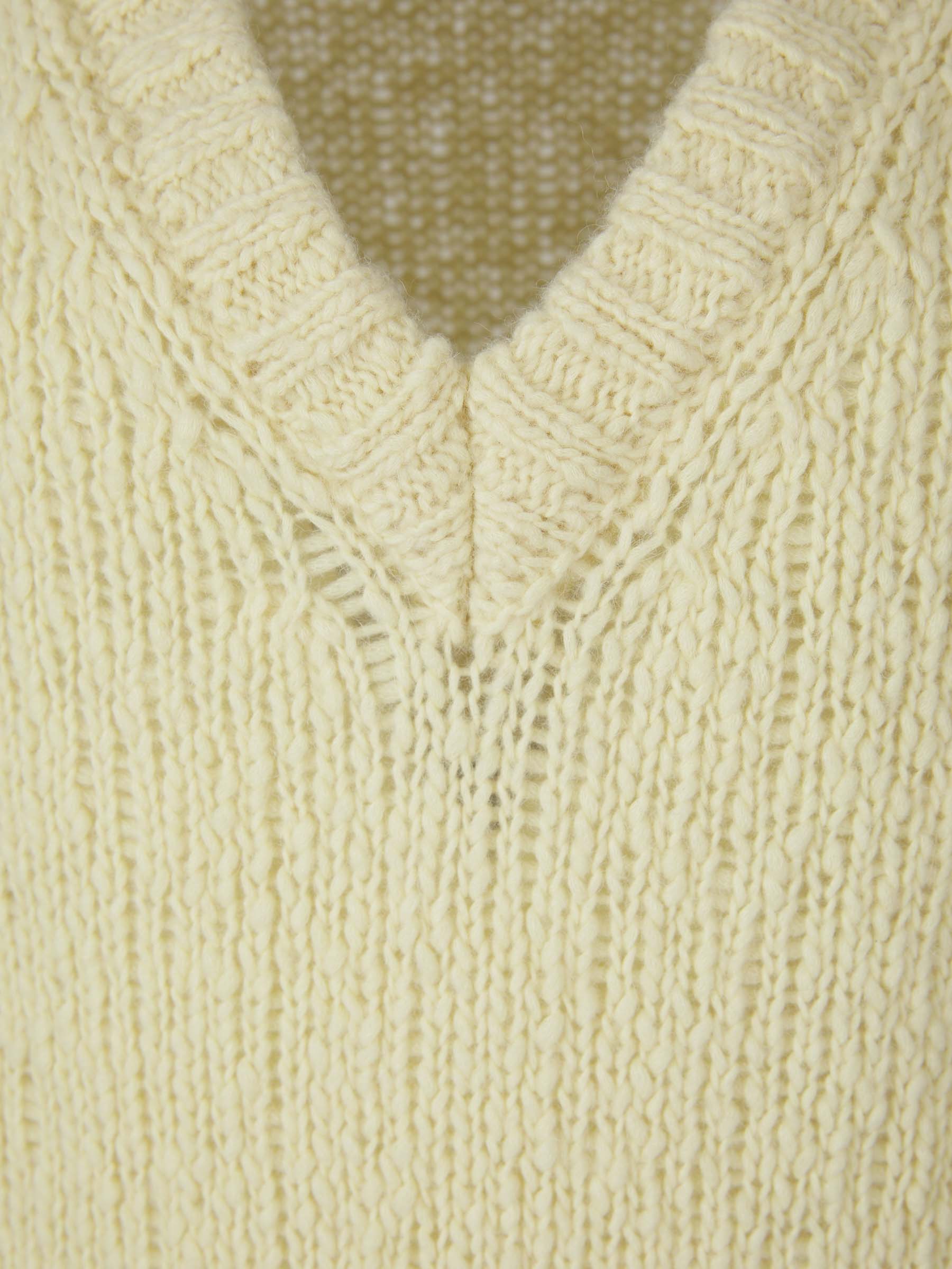 Outlet online Rodebjer Mujer Jersey Lana Y Algodón color Amarillo Claro sku 711-003108 01 - Foto 3