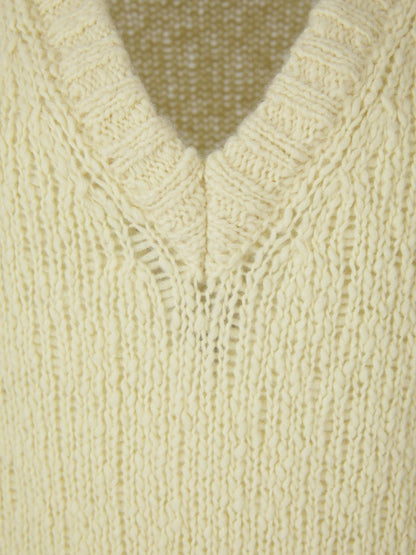 Outlet online Rodebjer Mujer Jersey Lana Y Algodón color Amarillo Claro sku 711-003108 01 - Foto 3