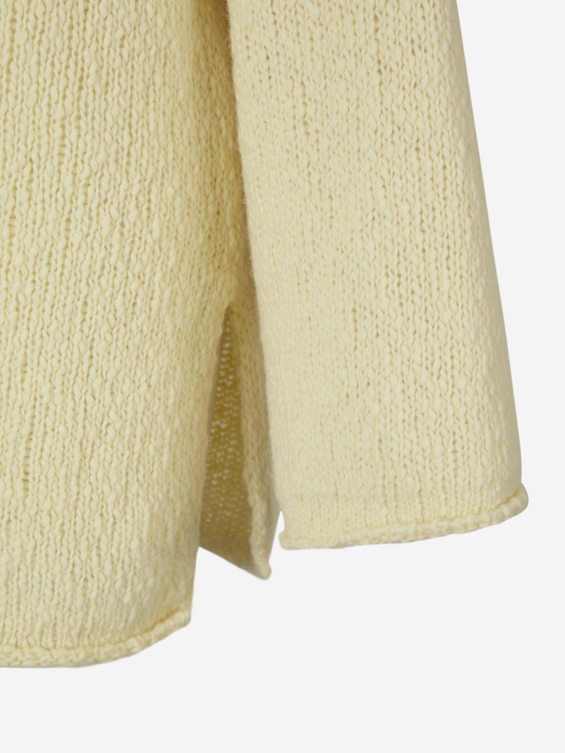 Outlet online Rodebjer Mujer Jersey Lana Y Algodón color Amarillo Claro sku 711-003108 01 - Foto 4