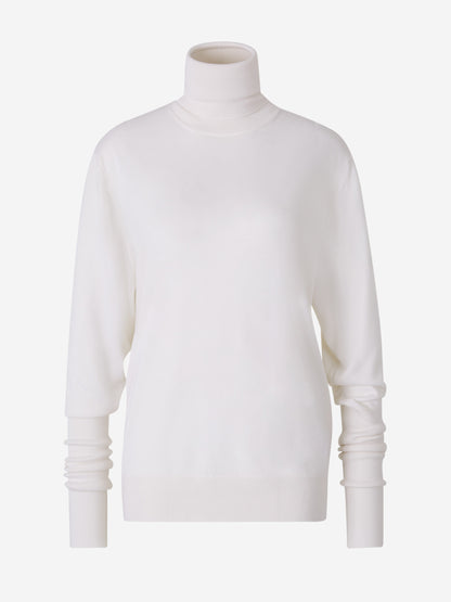 Outlet online Fabiana Filippi Mujer Jersey Punto Cashmere color Crema sku 711-003156 01 - Foto 1