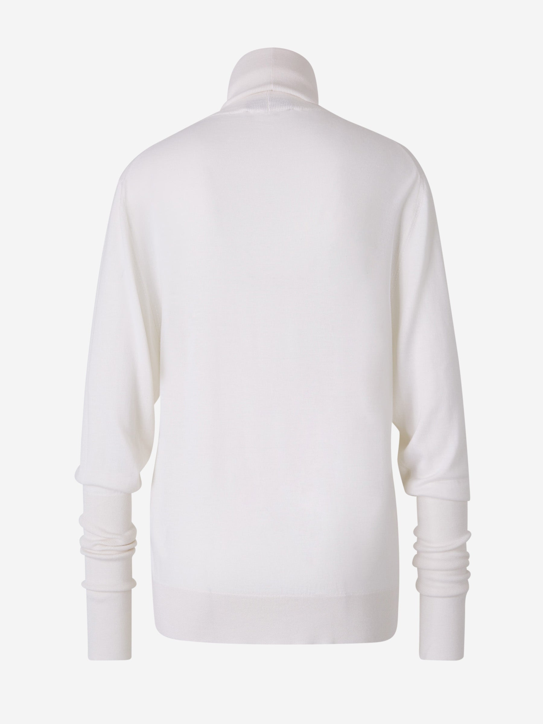 Outlet online Fabiana Filippi Mujer Jersey Punto Cashmere color Crema sku 711-003156 01 - Foto 2