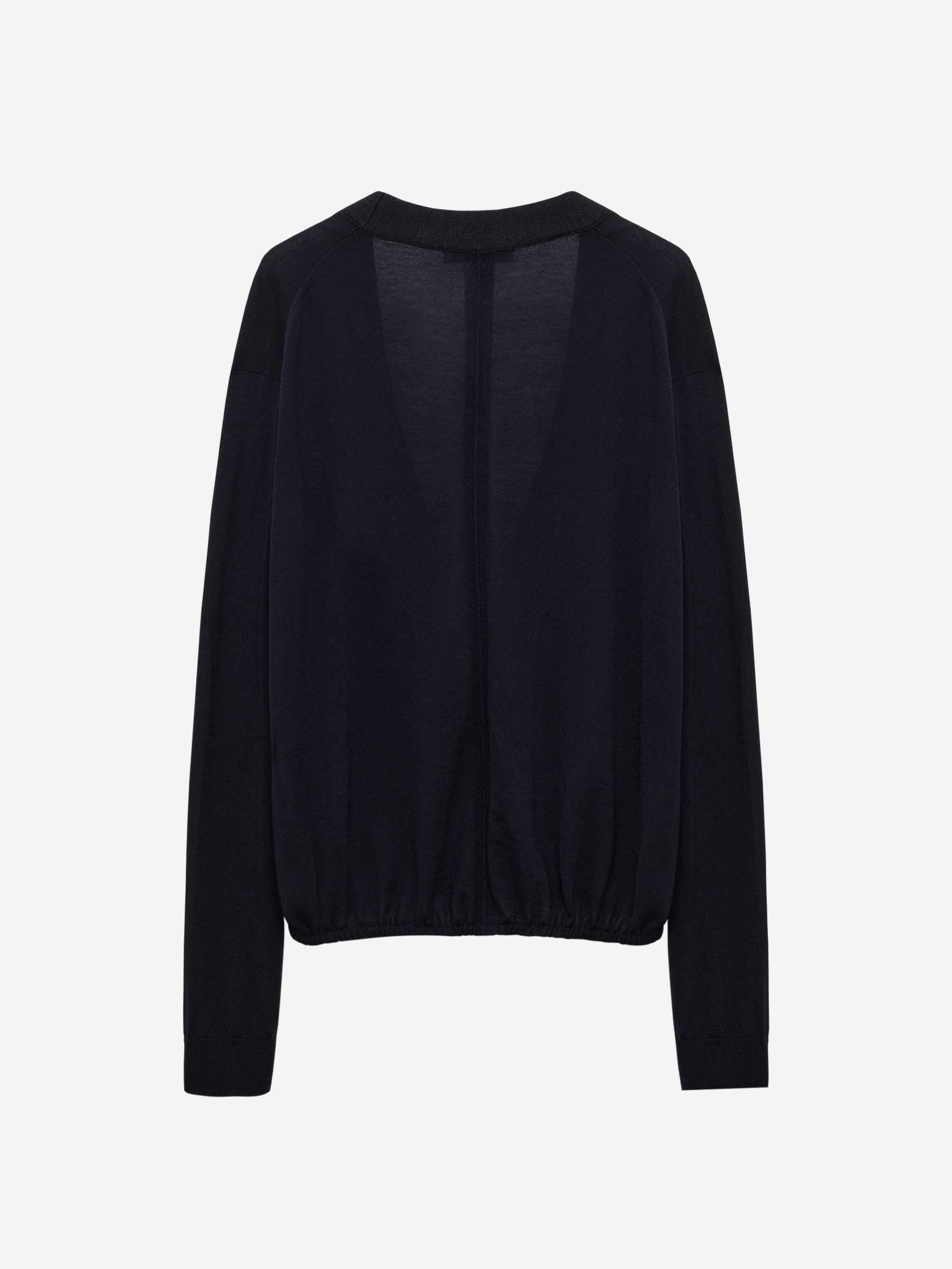 Dorothee Schumacher Mujer Barcelona Jersey Lana Merino color Azul Noche sku 711-003270 01 - Foto 3