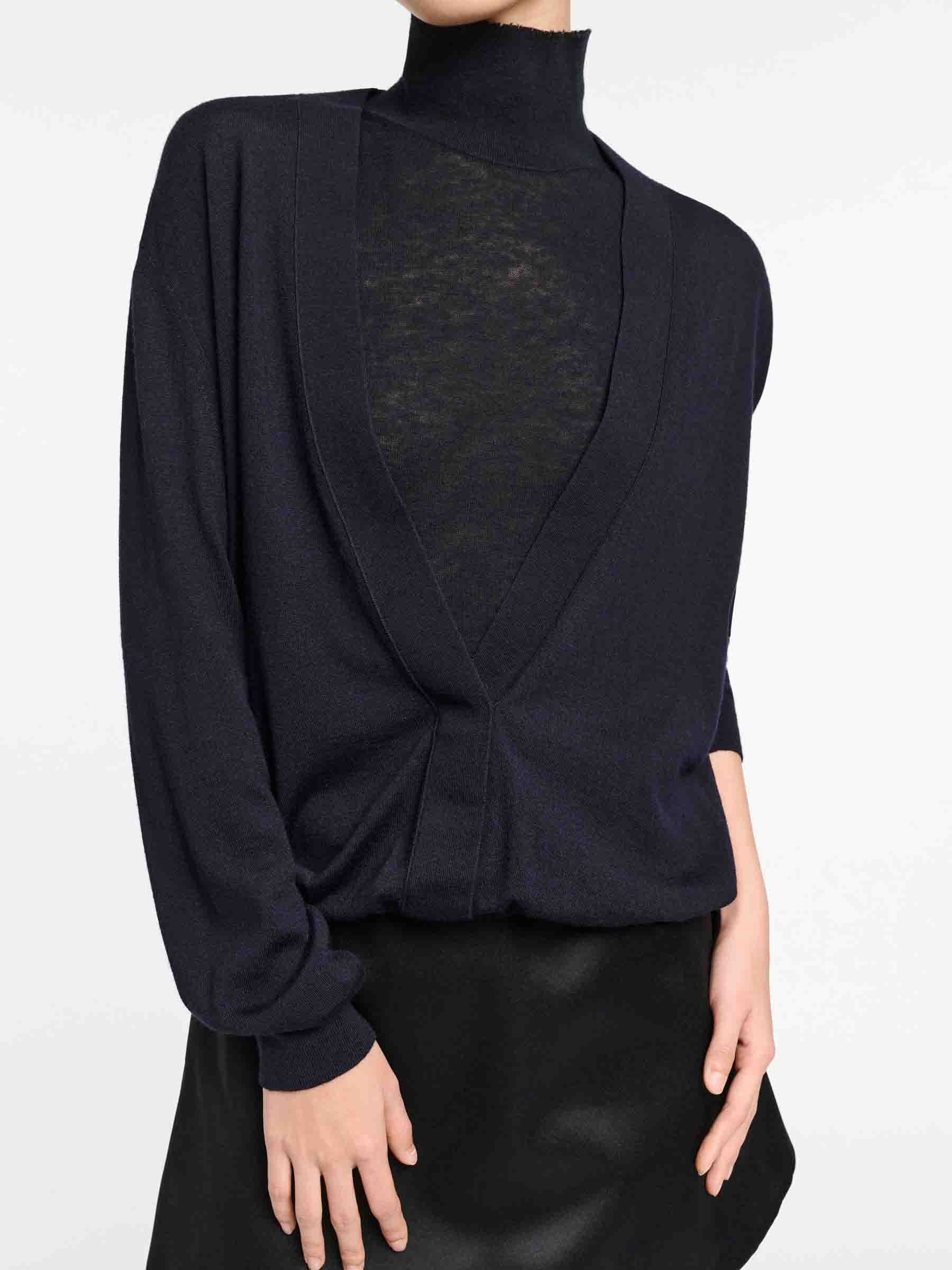 Dorothee Schumacher Mujer Barcelona Jersey Lana Merino color Azul Noche sku 711-003270 01 - Foto 4