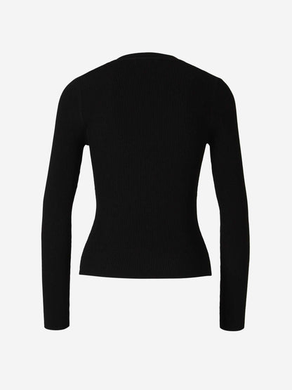 Veronica Beard Mujer Barcelona Jersey Punto Acanalado color Negro sku 711-003274 01 - Foto 2