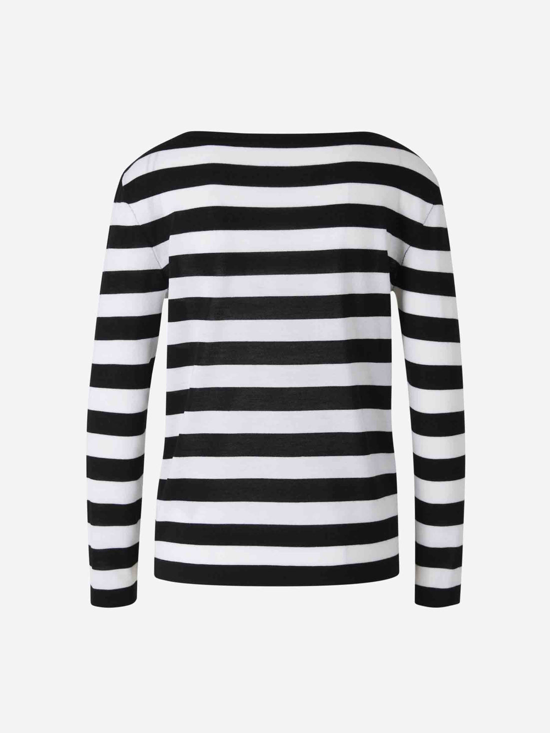 Balmain Mujer Barcelona Jersey Listado Lana color Blanco y Negro sku 711-003298 01 - Foto 2