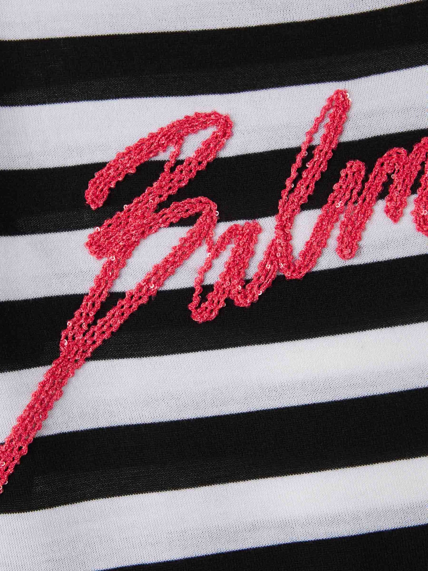 Balmain Mujer Barcelona Jersey Listado Lana color Blanco y Negro sku 711-003298 01 - Foto 4
