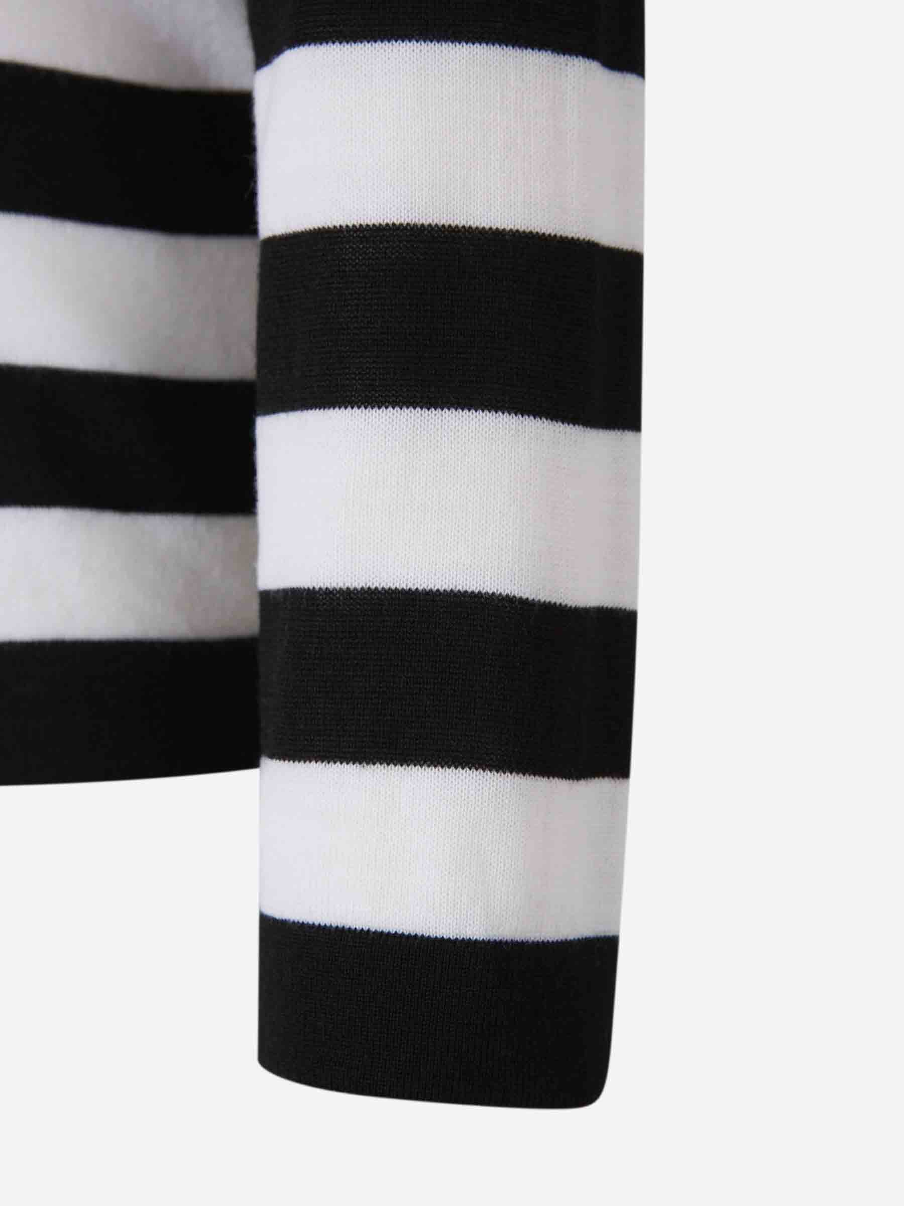Balmain Mujer Barcelona Jersey Listado Lana color Blanco y Negro sku 711-003298 01 - Foto 5