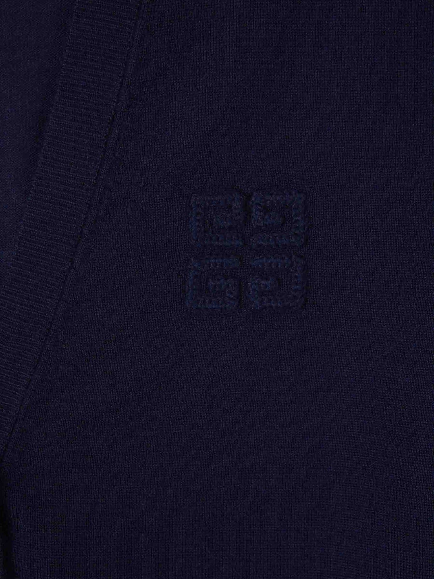Outlet online Givenchy Mujer Cárdigan Cachemira Seda color Azul Cobalto sku 711-003303 01 - Foto 5