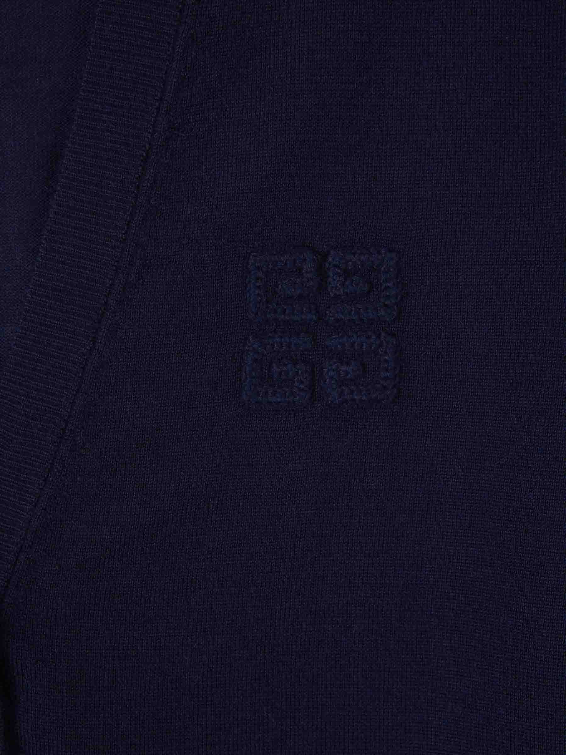 Outlet online Givenchy Mujer Cárdigan Cachemira Seda color Azul Cobalto sku 711-003303 01 - Foto 5