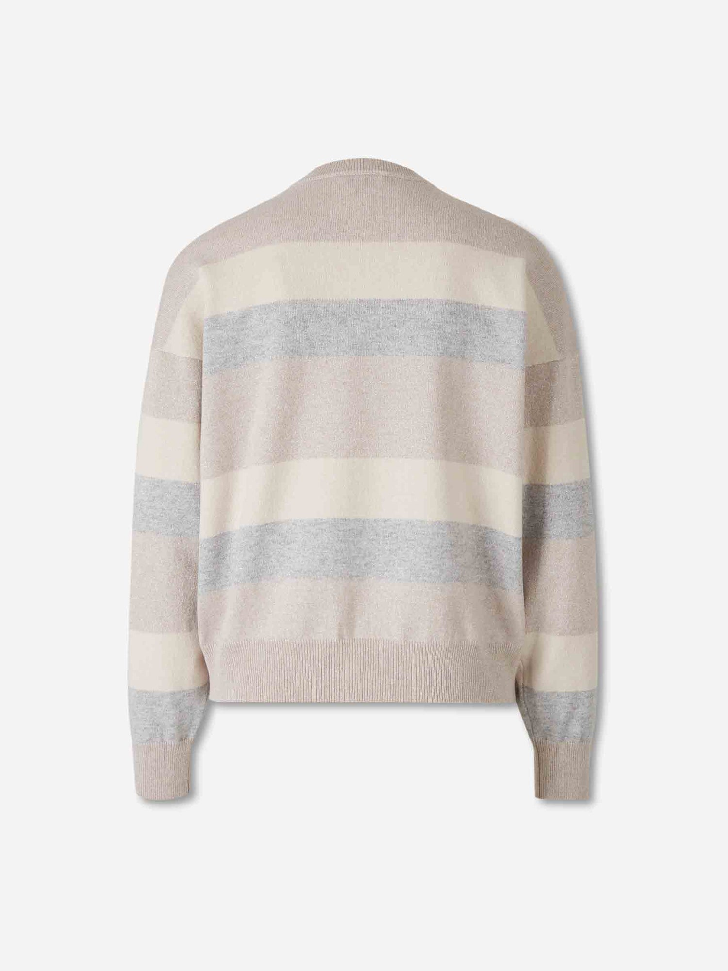Outlet online Peserico Mujer Jersey Punto Listado color Beige sku 711-003313 01 - Foto 2