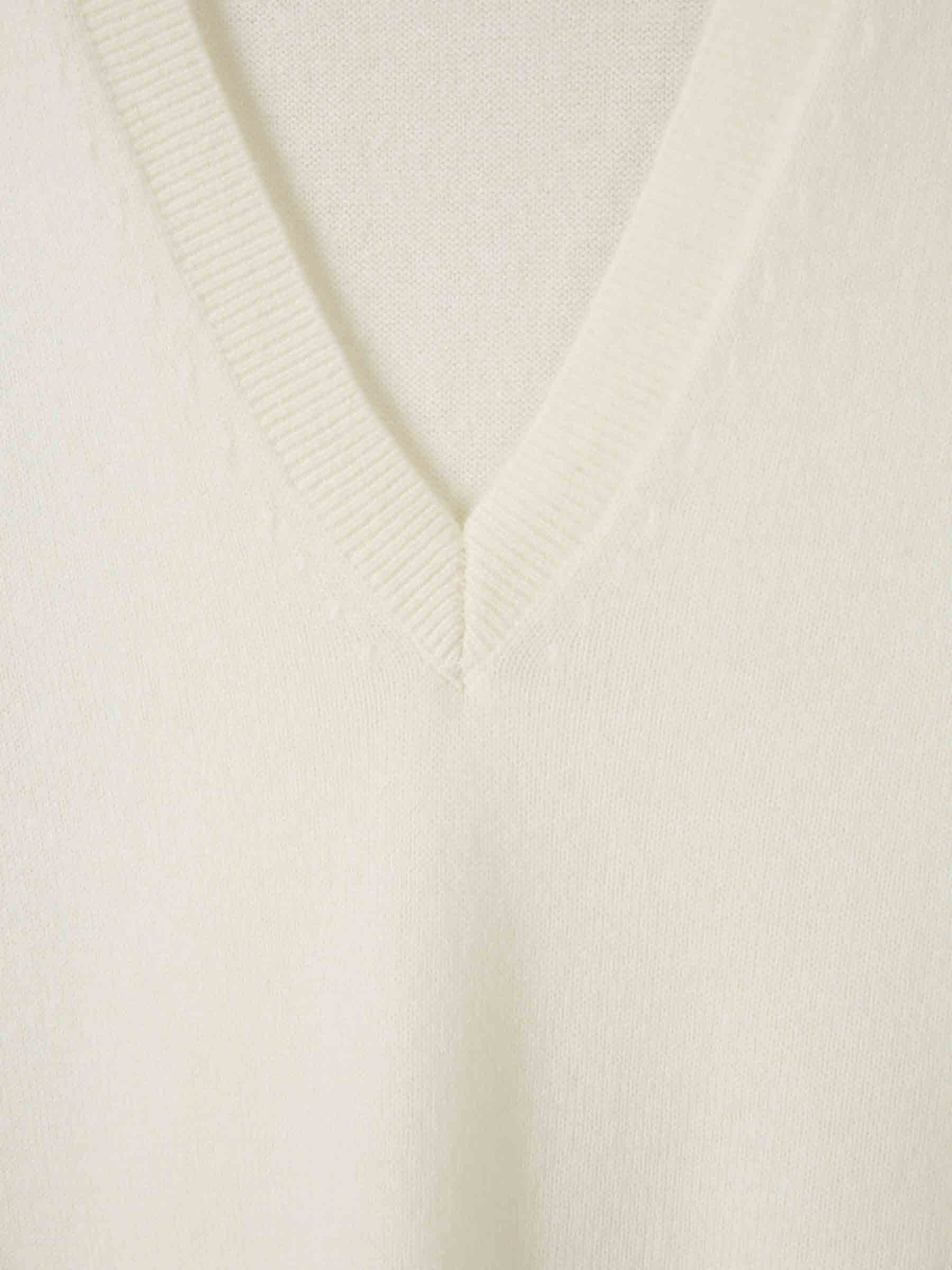 Outlet online TOTEME Mujer Jersey Cuello Pico color Beige sku 711-003355 01 - Foto 3