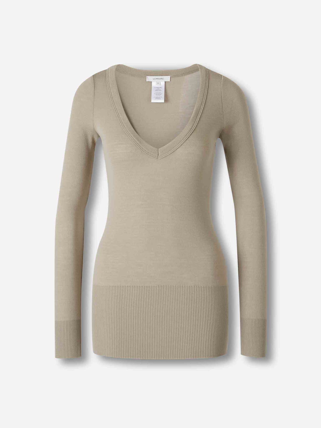 Outlet online Lemaire Mujer Jersey Punto Liso color Gris sku 711-003361 01 - Foto 1