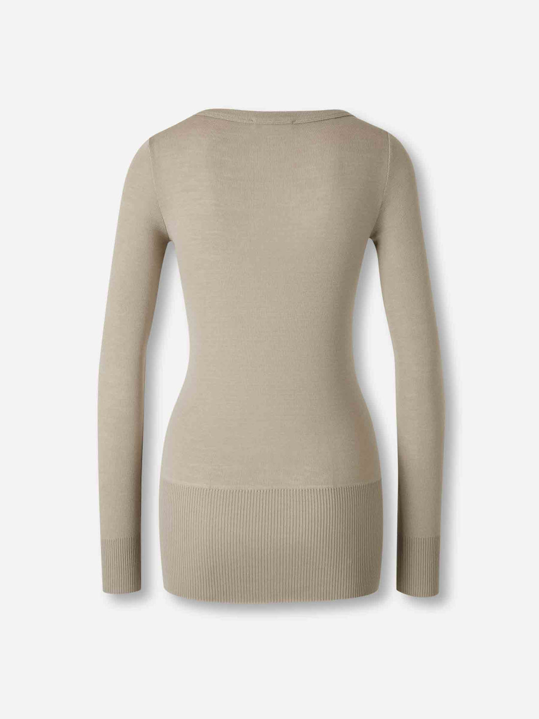 Outlet online Lemaire Mujer Jersey Punto Liso color Gris sku 711-003361 01 - Foto 2