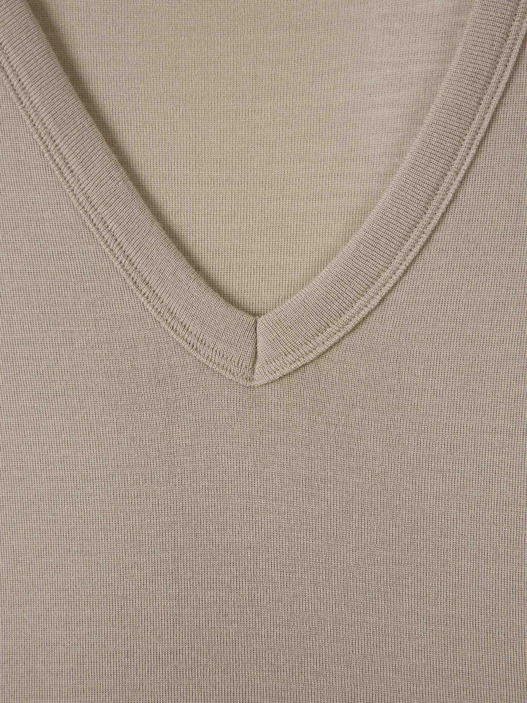 Outlet online Lemaire Mujer Jersey Punto Liso color Gris sku 711-003361 01 - Foto 3