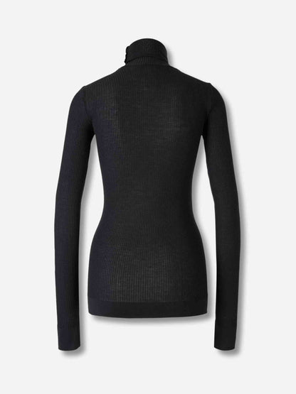 Outlet online Lemaire Mujer Jersey Cuello Alto color Gris Antracita sku 711-003362 01 - Foto 2