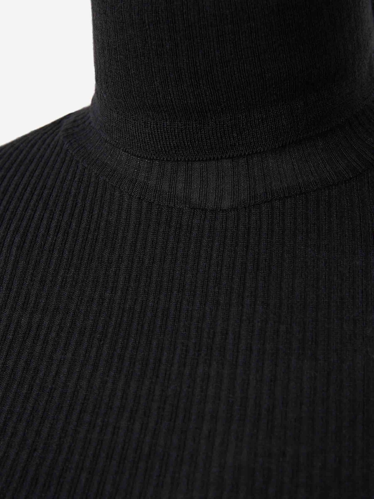 Outlet online Lemaire Mujer Jersey Cuello Alto color Gris Antracita sku 711-003362 01 - Foto 3