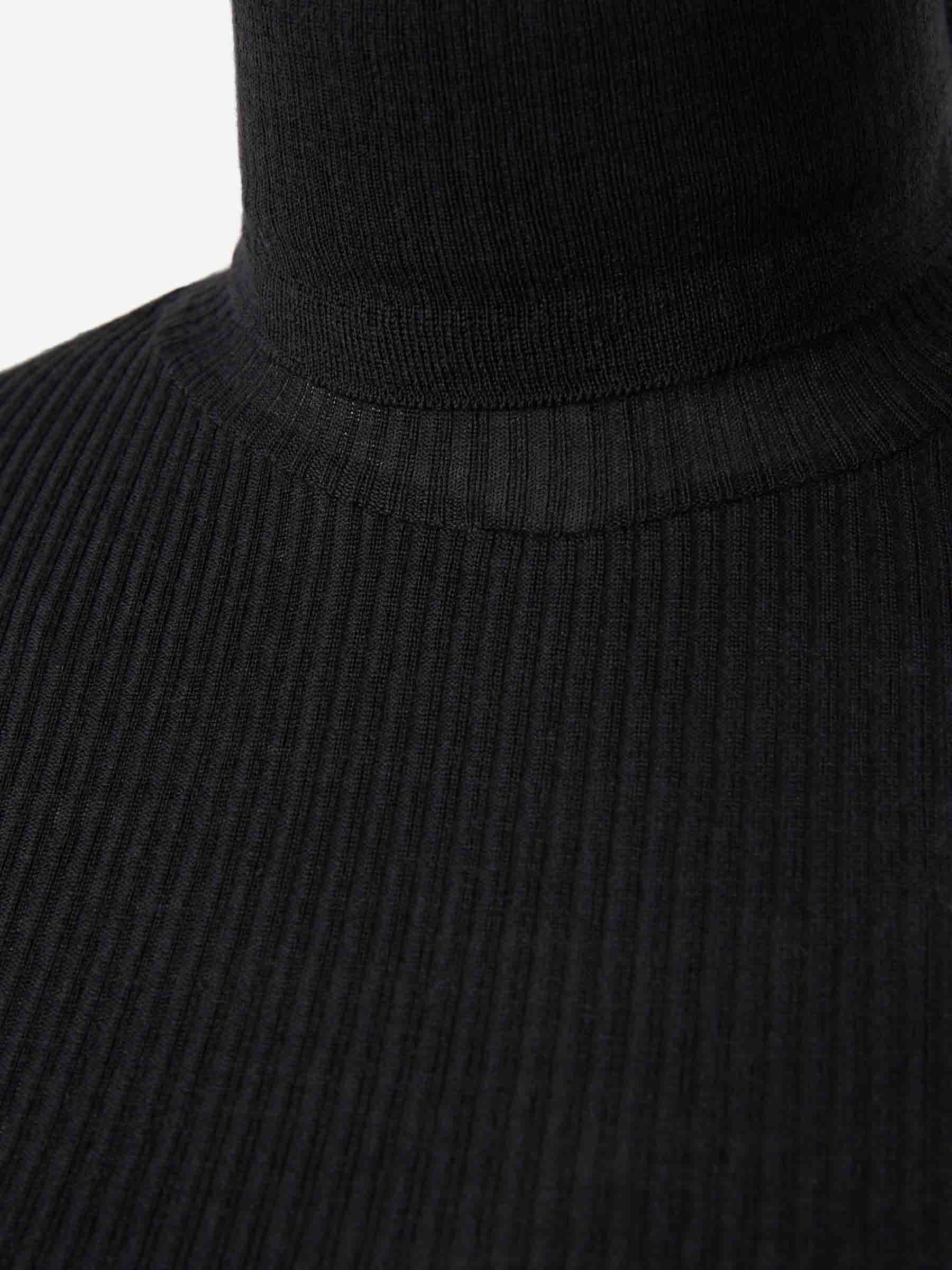 Outlet online Lemaire Mujer Jersey Cuello Alto color Gris Antracita sku 711-003362 01 - Foto 3