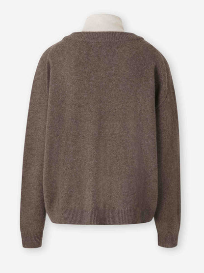 Outlet online Staud Mujer Jersey Cachemira Doris color Camel sku 711-003381 01 - Foto 2