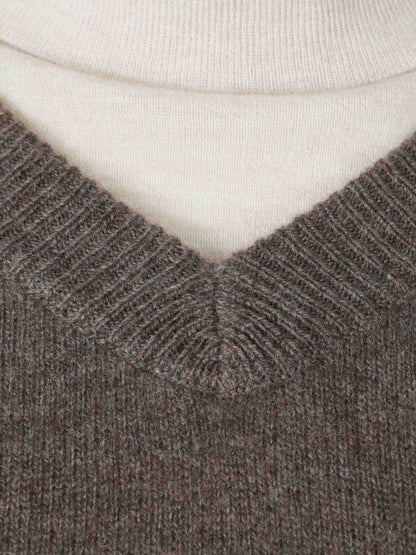 Outlet online Staud Mujer Jersey Cachemira Doris color Camel sku 711-003381 01 - Foto 3