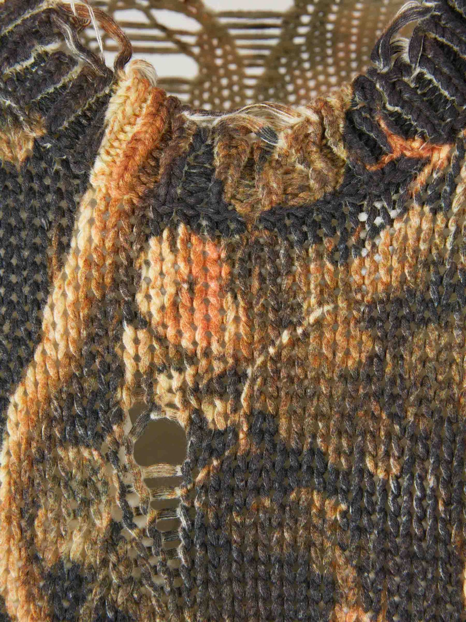 Outlet online R13 Mujer Jersey Cuello Redondo color Naranja Claro sku 711-003384 01 - Foto 3