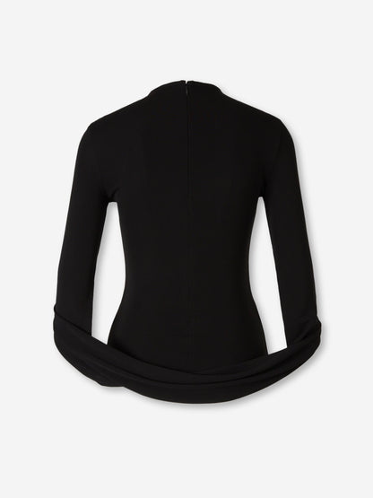 Outlet online Alexander Wang Mujer Top Drapeado color Negro sku 711-003415 01 - Foto 2