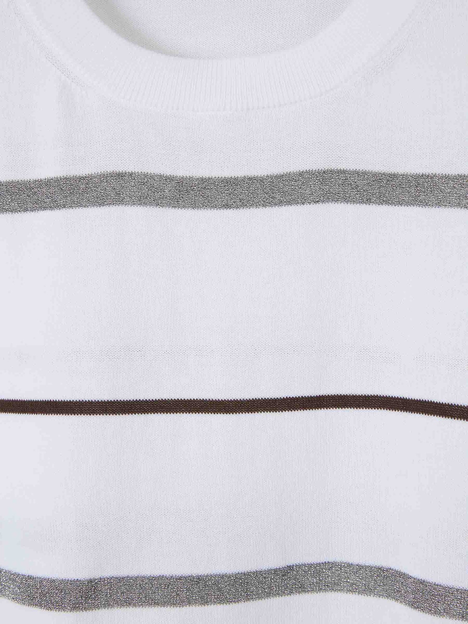 Outlet online Peserico Mujer Camiseta Manga Larga color Blanco sku 711-003432 01 - Foto 3