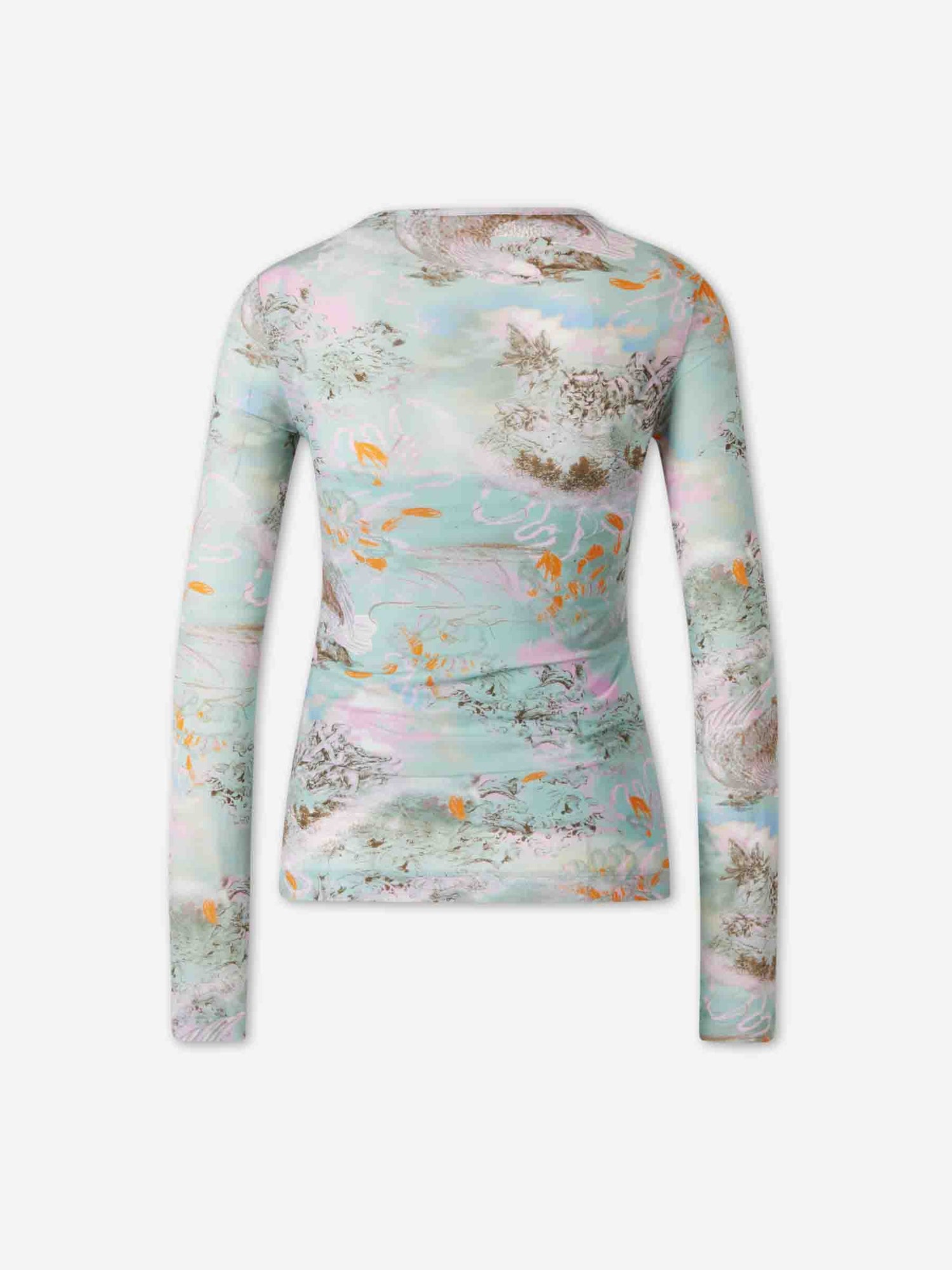 Off-White Mujer Barcelona Camiseta Estampada color Multicolor sku 711-003443 01 - Foto 2