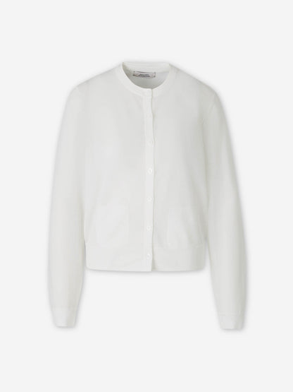 Dorothee Schumacher Mujer Barcelona Cárdigan Sheer Summer color Blanco sku 711-003451 01 - Foto 1