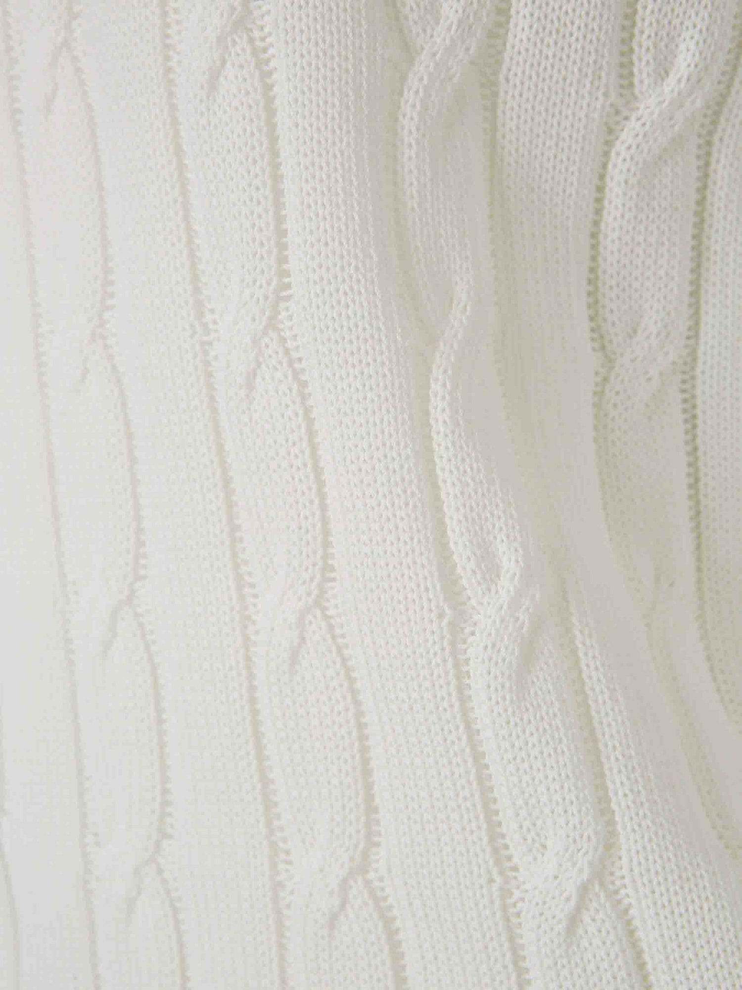 Peserico Mujer Barcelona Jersey Contraste Algodón color Blanco sku 712-000541 01 - Foto 4