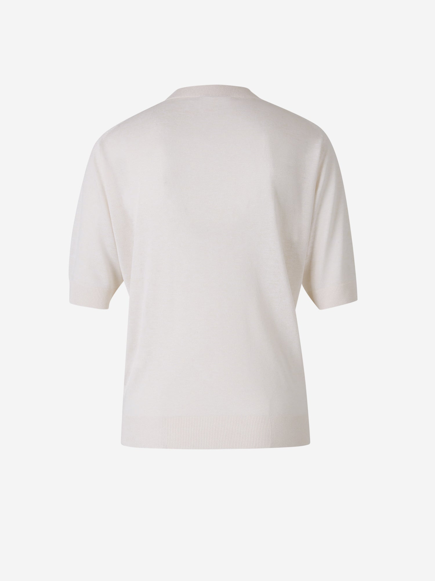 Peserico Mujer Barcelona Jersey Punto Liso color Crema sku 712-000542 01 - Foto 2
