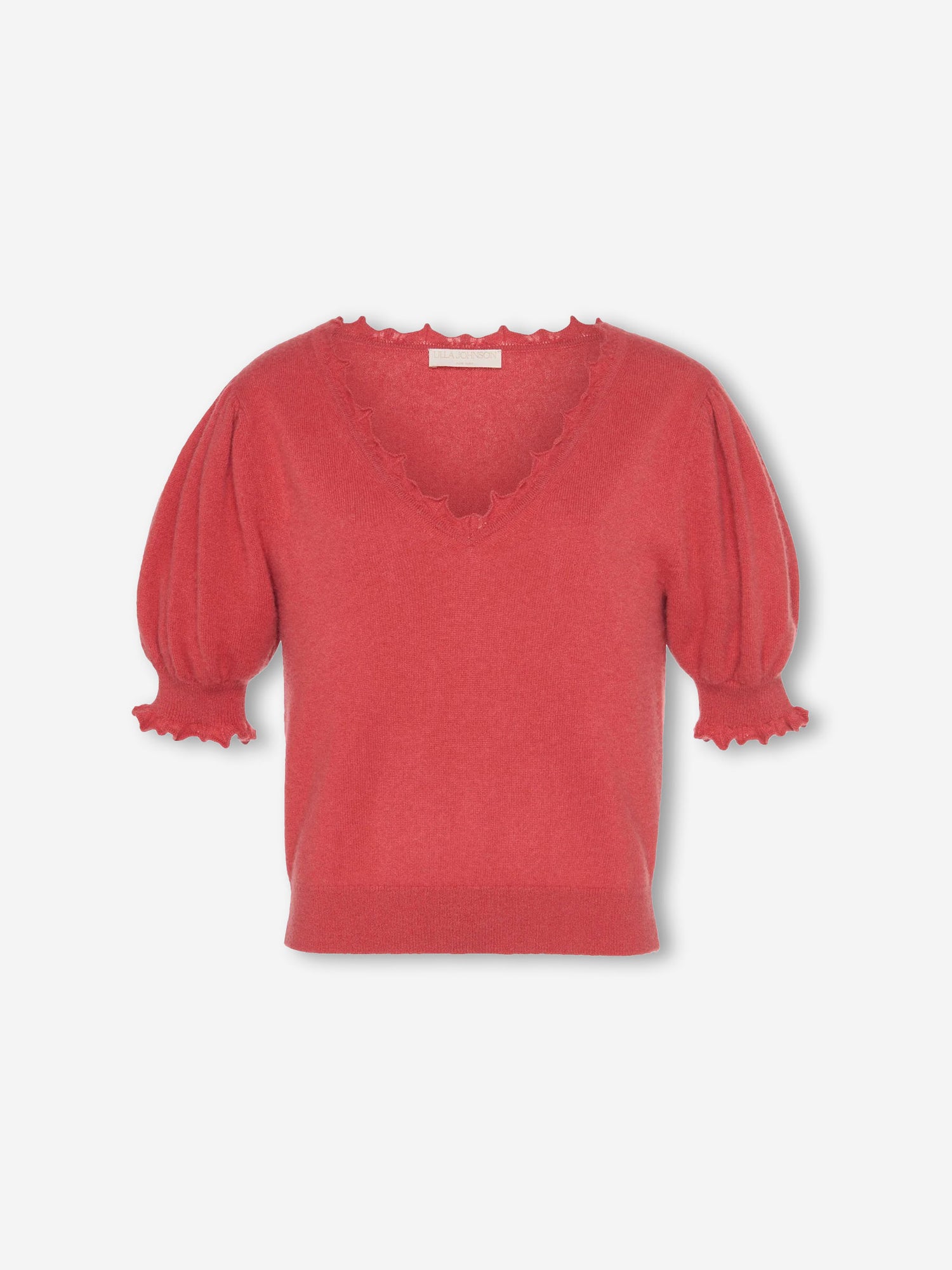 Outlet online Ulla Johnson Mujer Top Punto Polline color Coral sku 712-000577 01 - Foto 1