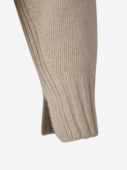 Outlet online Proenza Schouler Mujer Cárdigan Punto Cashmere color Crema sku 713-000242 01 - Foto 5