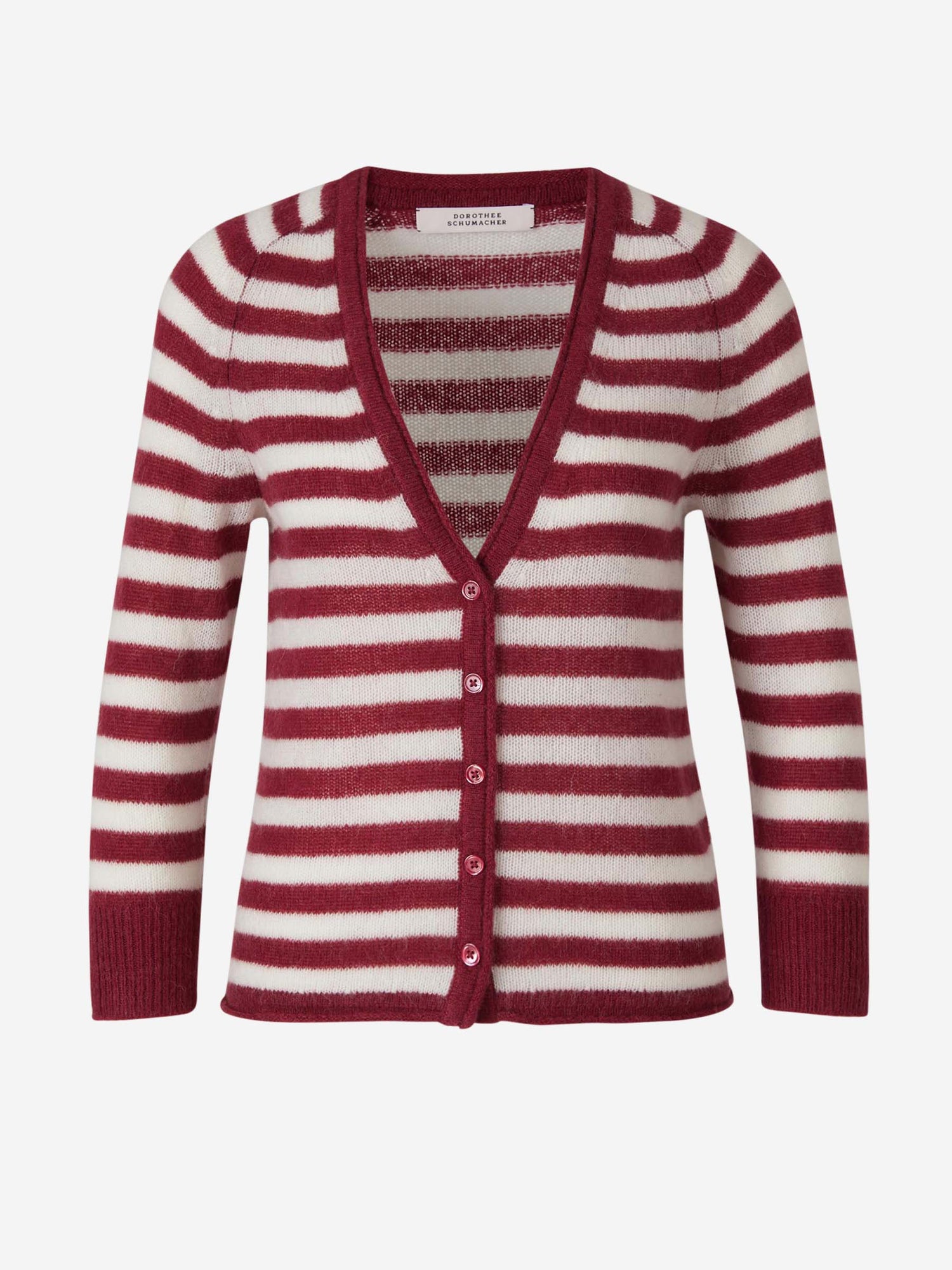 Outlet online Dorothee Schumacher Mujer Cárdigan Punto Lana color Rojo sku 713-000255 01 - Foto 1