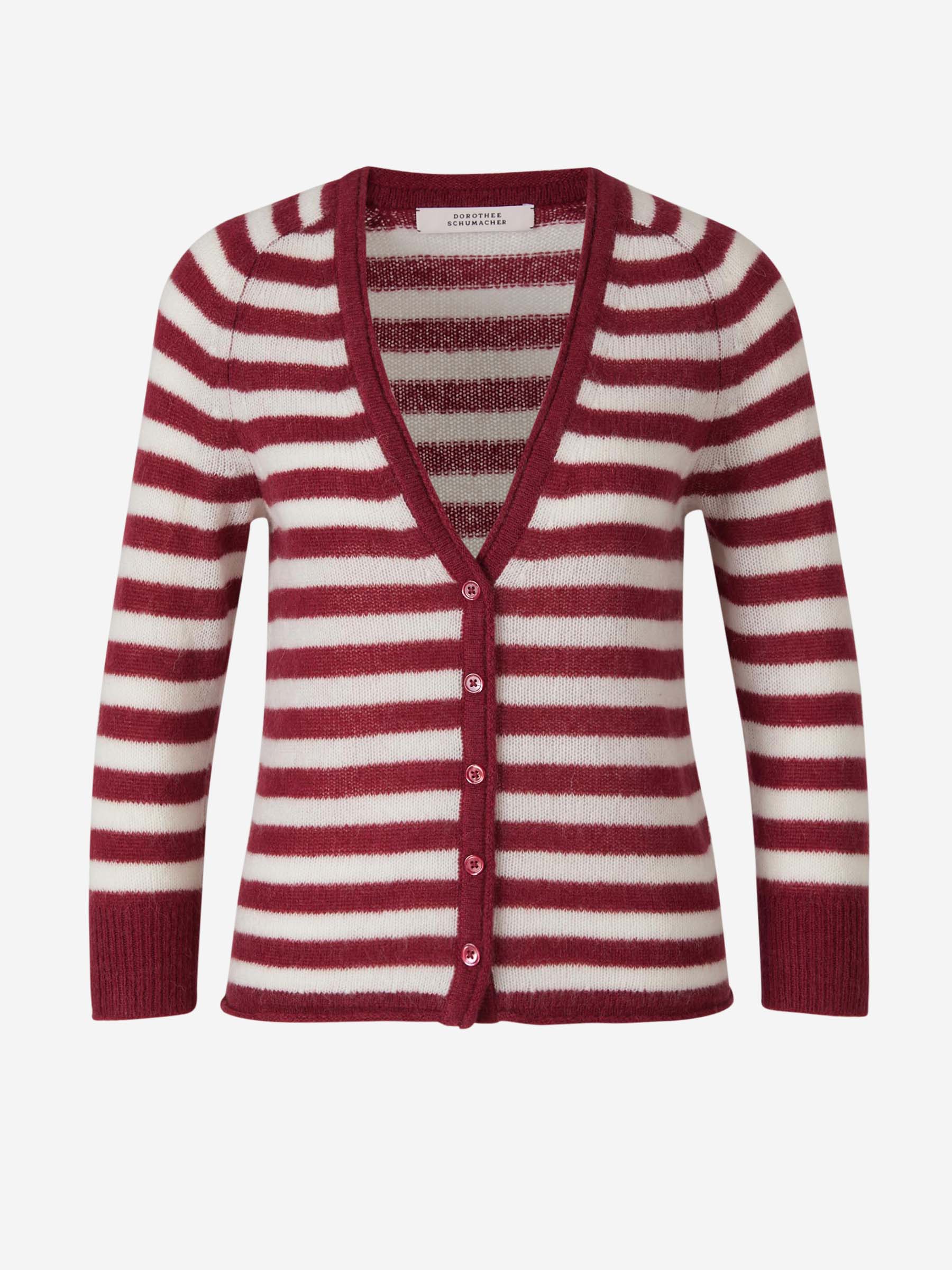Outlet online Dorothee Schumacher Mujer Cárdigan Punto Lana color Rojo sku 713-000255 01 - Foto 1