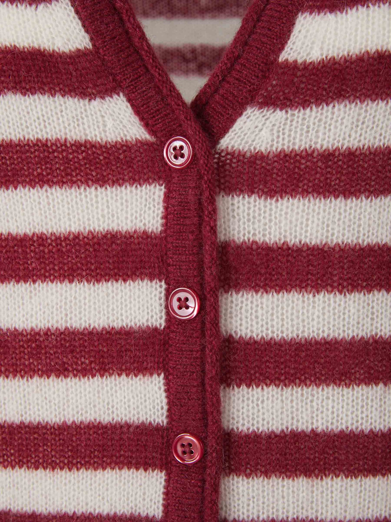 Outlet online Dorothee Schumacher Mujer Cárdigan Punto Lana color Rojo sku 713-000255 01 - Foto 3